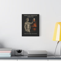 Load image into Gallery viewer, Fortuna Ebriolos Adiuvat | Fortune Favors the Buzzed | Alexander’s Toast | Twisted Stoic Canvas Print