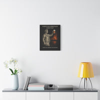 Load image into Gallery viewer, Fortuna Ebriolos Adiuvat | Fortune Favors the Buzzed | Alexander’s Toast | Twisted Stoic Canvas Print