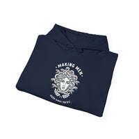Load image into Gallery viewer, Making Men Hard Since 700 B.C. | Medusa Humor Graphic Hoodie | Twisted Stoic Collection