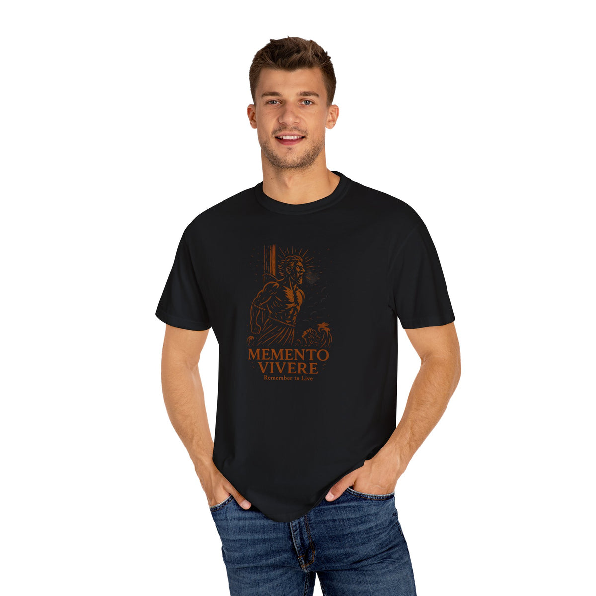 Memento Vivere – The Odysseus Discipline Tee” | InnerForge Discipline Apparel