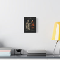 Load image into Gallery viewer, Fortuna Ebriolos Adiuvat | Fortune Favors the Buzzed | Alexander’s Toast | Twisted Stoic Canvas Print