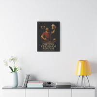 Load image into Gallery viewer, Fortuna Cervisiam Adiuvat | Fortune Favors the Beer | InnerForge Discipline Canvas Print