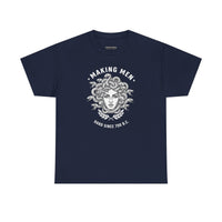 Load image into Gallery viewer, Making Men Hard Since 700 B.C. | Medusa Humor Graphic Tee | InnerForge Twisted Stoic Collection
