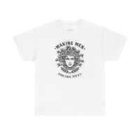 Load image into Gallery viewer, Making Men Hard Since 700 B.C. | Medusa Humor Graphic Tee | InnerForge Twisted Stoic Collection
