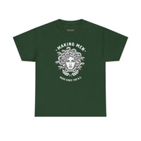 Load image into Gallery viewer, Making Men Hard Since 700 B.C. | Medusa Humor Graphic Tee | InnerForge Twisted Stoic Collection
