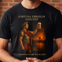 Load image into Gallery viewer, Fortuna Ebriolos Adiuvat | Fortune Favors the Buzzed | InnerForge Discipline Apparel